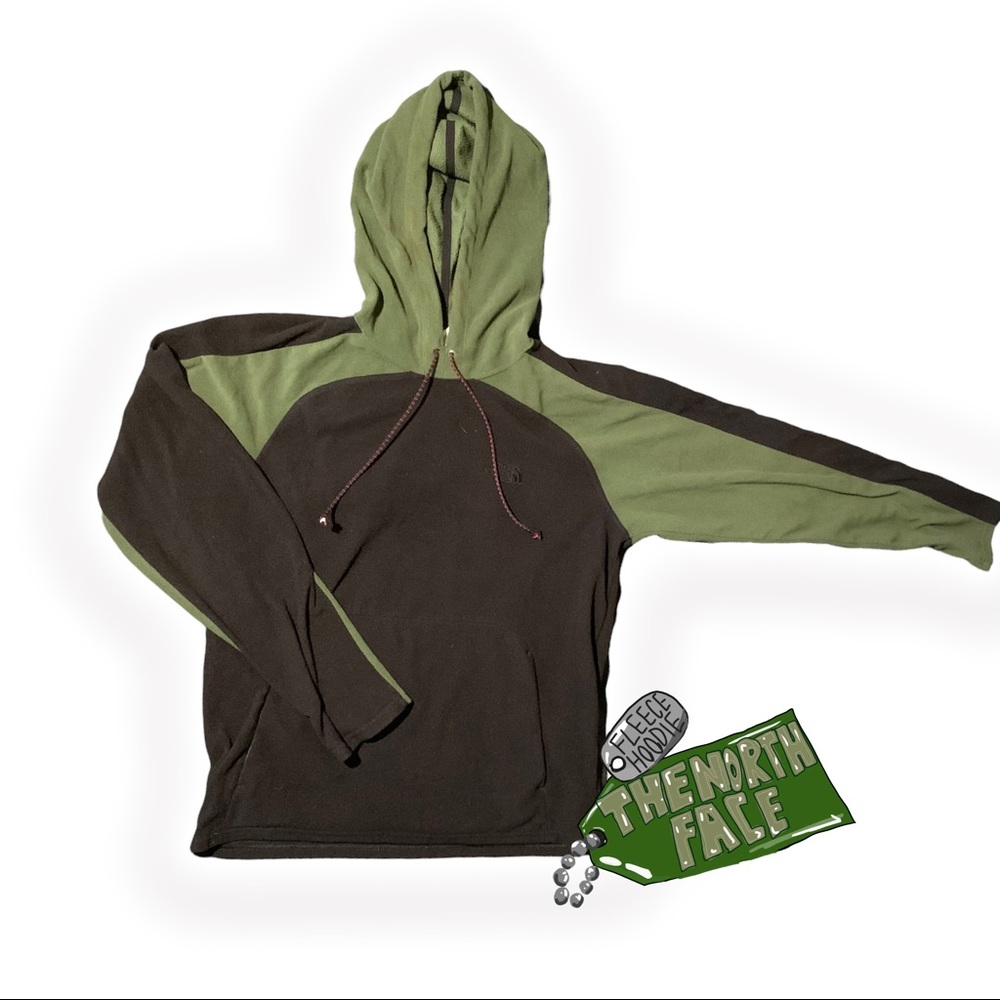 fleece “the northface” hoodie